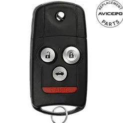 2008 Acura MDX FlipKey Remote PN: 35111-STX-326, 35111-STX-329 FCC ID: N5F0602A1A