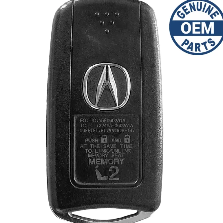 2013 Acura TL FlipKey Remote Driver 2 PN: 35113-TK4-A10