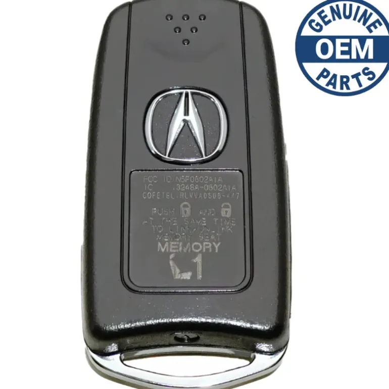 2008 Acura TL FlipKey Remote Driver 1 PN: 35111-SEP-306 FCC ID: OUCG8D-439H-A