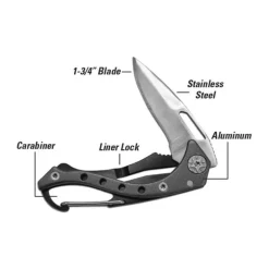 Black Lucky Line U12101 C-Clip Pocket Knife