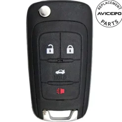 2013 Buick Regal Flipkey Remote PN: 13504205, 5912555