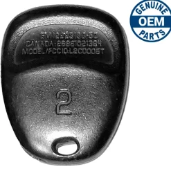 2004 Cadillac CTS Remote Driver 2 FCC: L2C0005T PN: 12223134