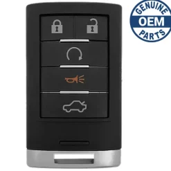 2008 Cadillac CTS Smart Key Fob Driver 2 PN: 25943677