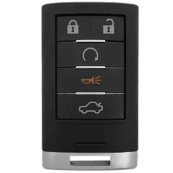 2008 Cadillac CTS Smart Key Fob Driver 2 PN: 25943677