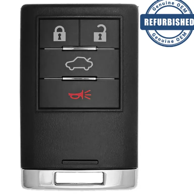 2008 Cadillac CTS Smart Key Fob Driver 2 PN: 25854938, 25946299