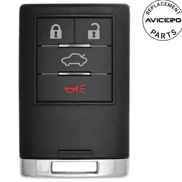 2008 Cadillac CTS Smart Key Fob Driver 2 PN: 25854938, 25946299