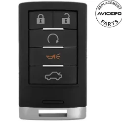 2008 Cadillac CTS Smart Key Fob Driver 1 PN: 25943676