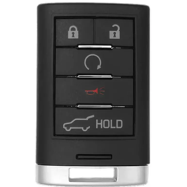 2010 Cadillac SRX Smart Key FCC ID: NBG009768T PN: 22865375