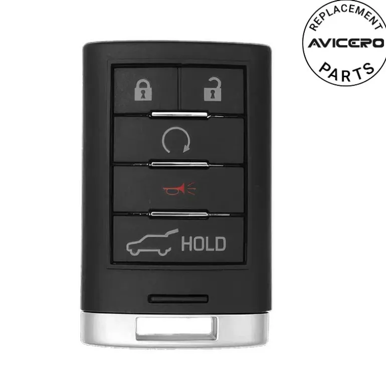 2010 Cadillac SRX Smart Key FCC ID: NBG009768T PN: 22865375