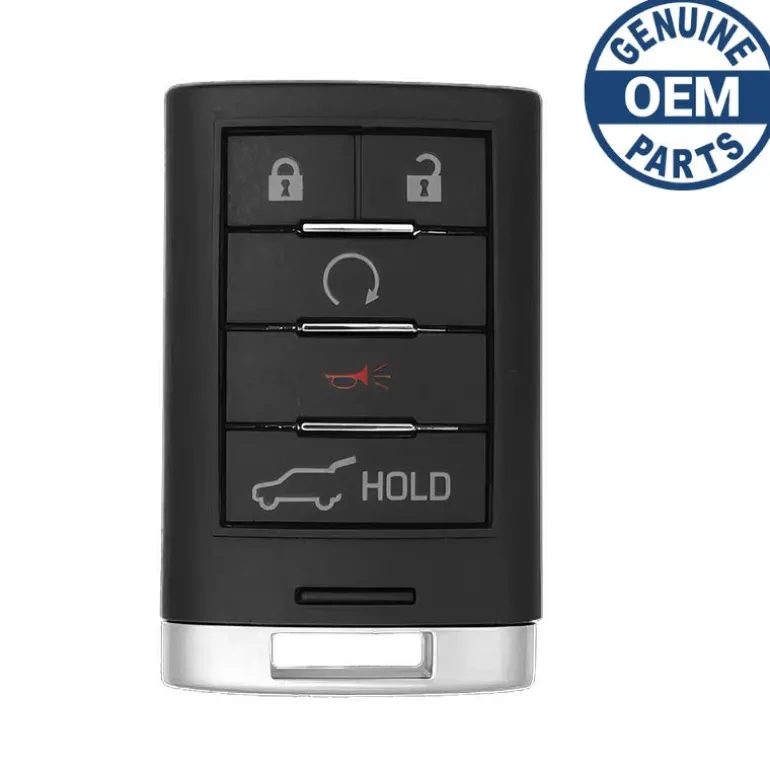 2010 Cadillac SRX Smart Key FCC ID: NBG009768T PN: 22865375