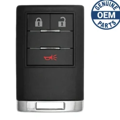 2011 Cadillac SRX Smart Key Fob FCC: NBG009768T PN: 20984232 228653782
