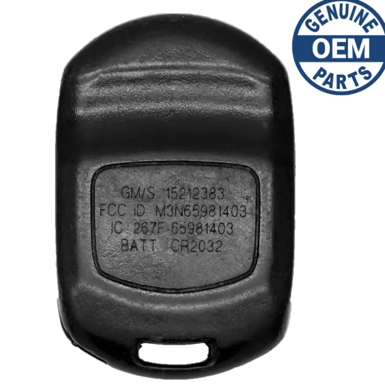 2005 Cadillac STS Remote 15212383 Driver 1 M3N65981403