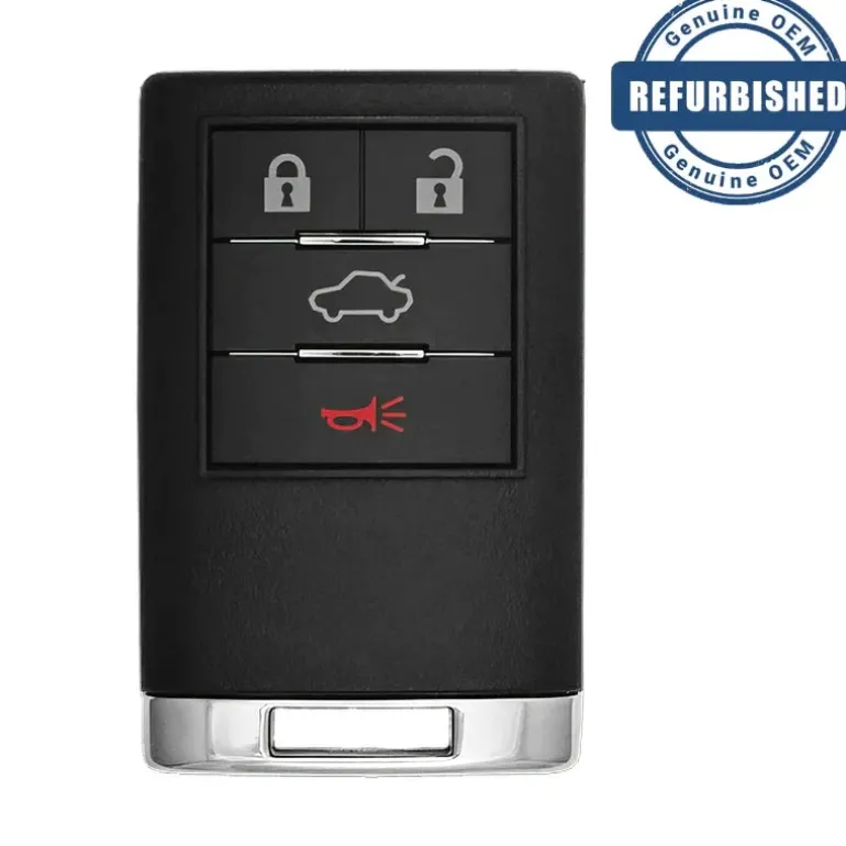 2009 Cadillac STS Smart Key Fob Driver 2 PN: 25854938, 25946299