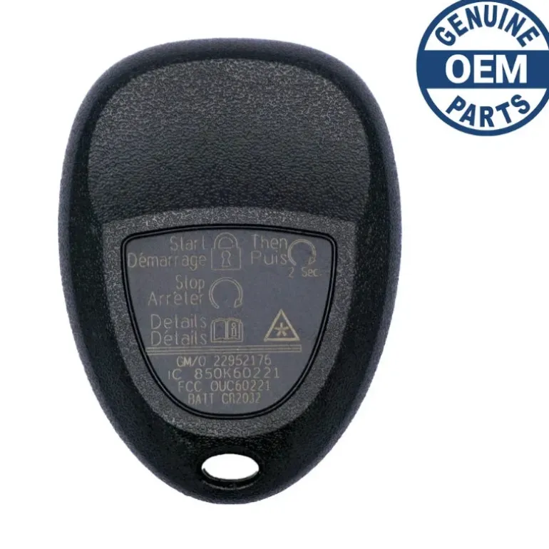 2013 Chevrolet Suburban Remote PN: 22951509 22936101