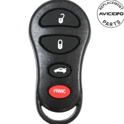 2001 Chrysler LHS Remote FCC ID: GQ43VT17T PN: 04602260AD
