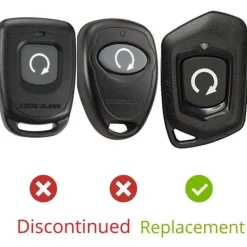 Code Alarm CATX1B Remote Start Remote FCC H5OT45