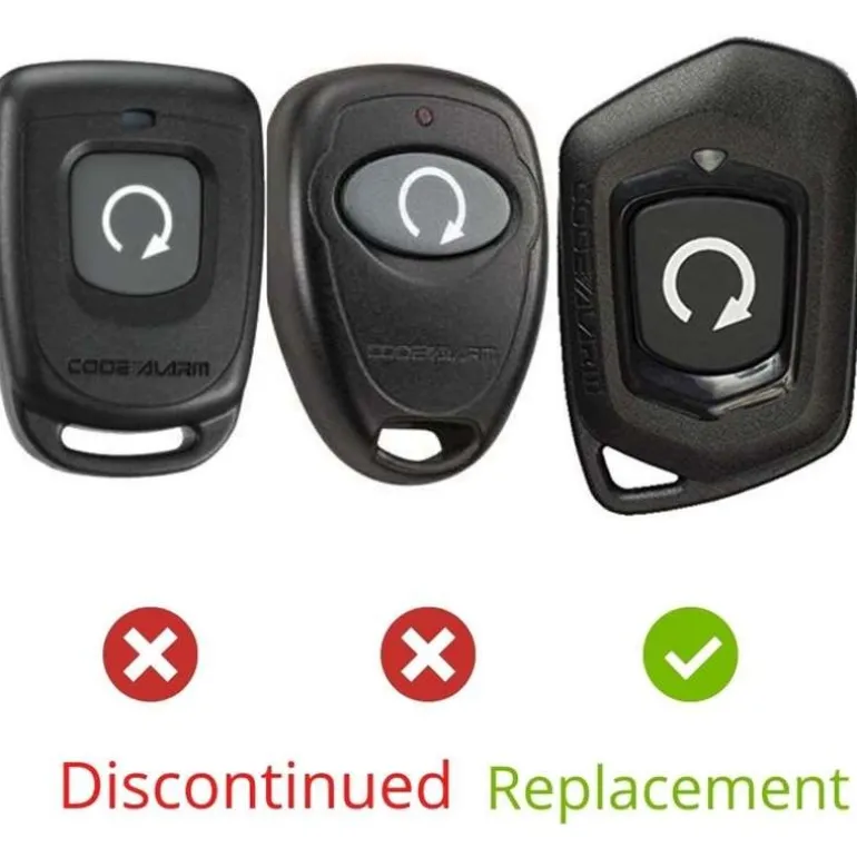Code Alarm CATX1B Remote Start Remote FCC H5OT45