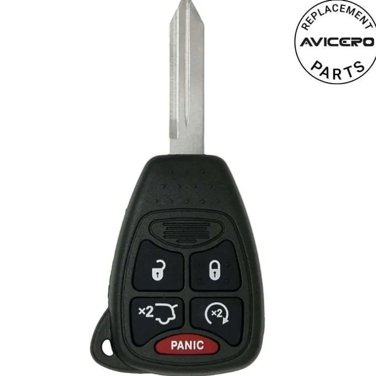 2010 Dodge Avenger Remote Head Key FCC ID: OHT692713AA, OHT692427AA, KOBDT04A
