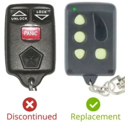 1997 Dodge Grand Caravan Remote FCC ID: GQ43VT7T