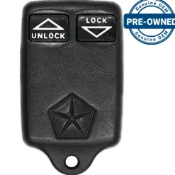 1998 Dodge Ram 1500 Van Remote GQ43VT5T-GQ43VT7T 2 Button