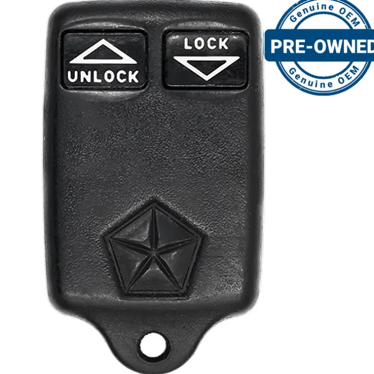 1995 Dodge Ram 2500 Van Remote GQ43VT5T-GQ43VT7T 2 Button
