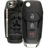 Ford Flipkey Remote Replacement Case 3 Button