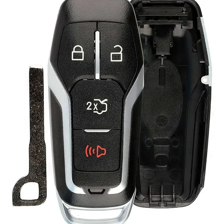 Ford Smart Key Remote Replacement Case 4 Button