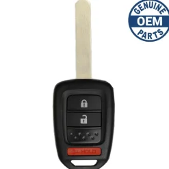 2013 Honda Crosstour Remote Head Key No Memory PN: 35118-TY4-A00