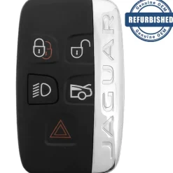 2018 Jaguar F-Pace Smart Key Remote PN: EW93-15K601-BD, 5E0U50147