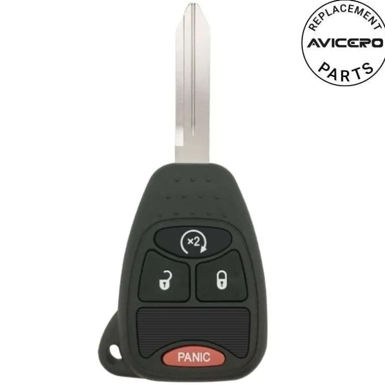 2013 Jeep Compass Remote Head Key FCC ID: OHT692713AA, PN: 68039414, 68026372