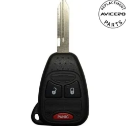 2014 Jeep Wrangler Remote Head Key FCC ID: OHT692713AA PN: 04589517AB