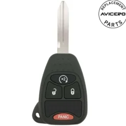 2009 Jeep Wrangler Remote Head Key FCC ID: OHT692713AA, PN: 68039414, 68026372