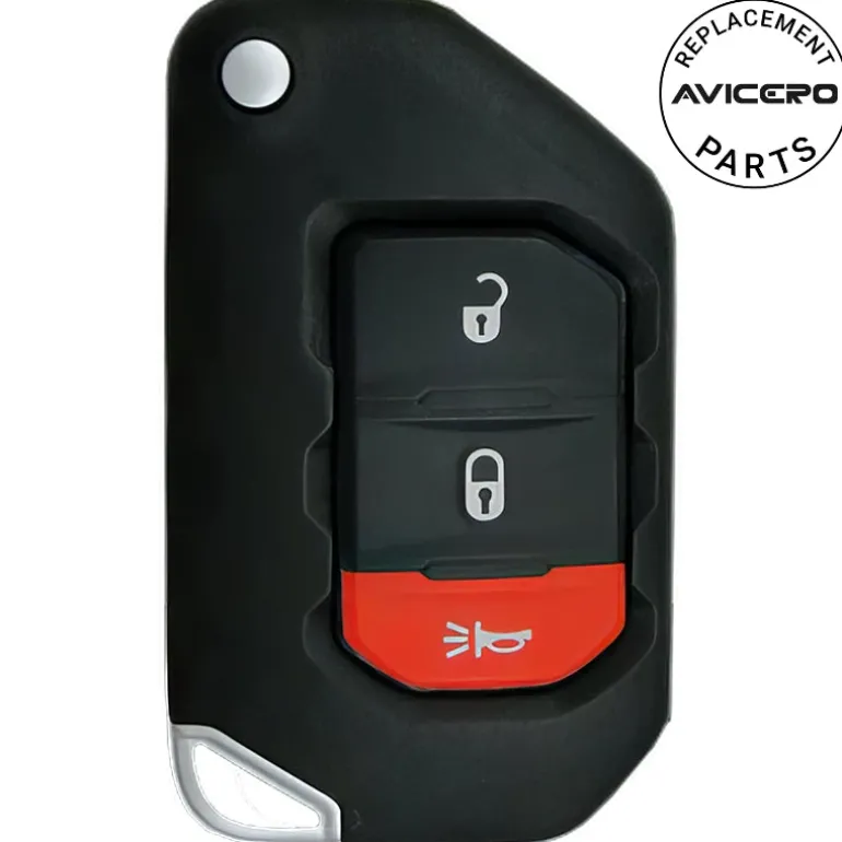 2024 Jeep Wrangler Smart Flipkey Fob PN: 68416782AB