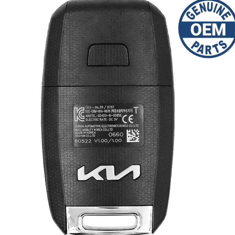 2022 Kia Rio FlipKey Remote PN: 95430-H9850
