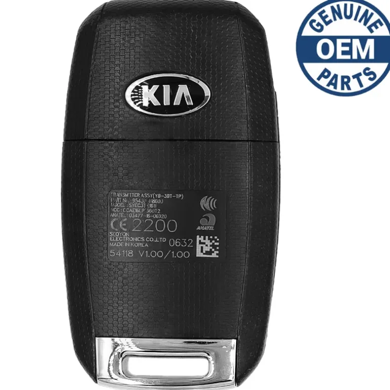 2012 Kia Rio Flipkey Remote PN: 95430-1W003