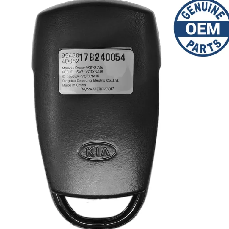 2012 Kia Sedona Regular Remote PN: 95430-4D050
