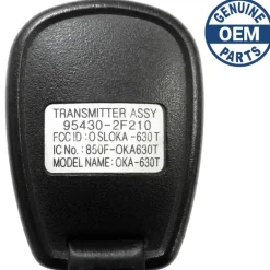 2006 Kia Spectra Regular Remote PN: 95430-2F310