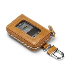 Leather Universal Key Fob Key Chain Case