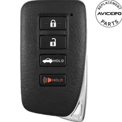 2017 Lexus ES350 Smart Key Fob PN: 89904-06170, 89904-30A91