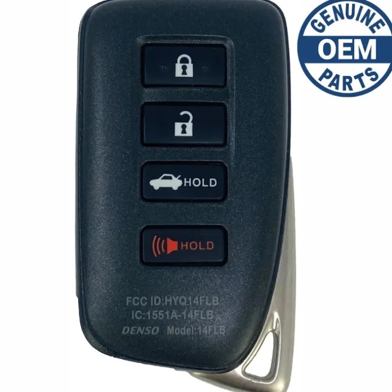 2021 Lexus IS300 Smart Key Remote PN: 89904-53E70, 89904-24340