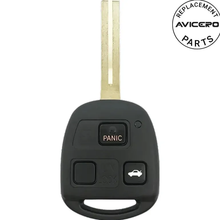 2000 Lexus LS400 Remote Head Key PN: 89070-53531, 89070-53530