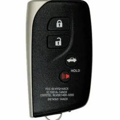 2014 Lexus LS460 Smart Key Fob PN: 89904-50N10, 89904-50K80