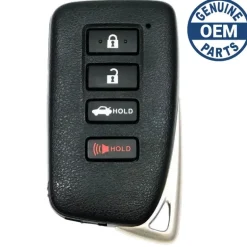 2017 Lexus RC F Smart Key Fob PN: 89904-24100, 89904-24240