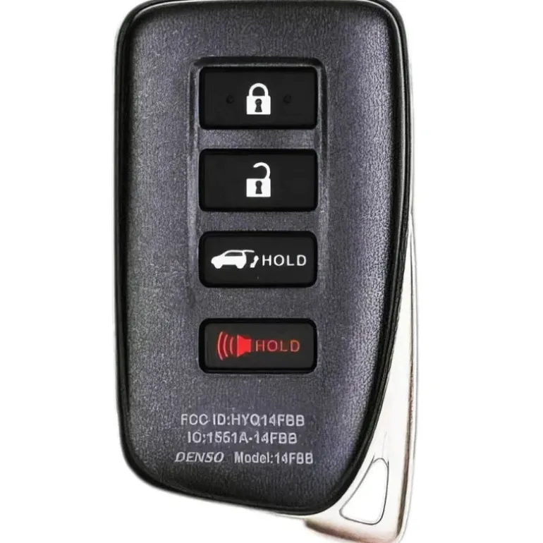 2019 Lexus RX450h Smart Key Fob PN: 89904-0E160, 89904-0E170, 89904-48C30