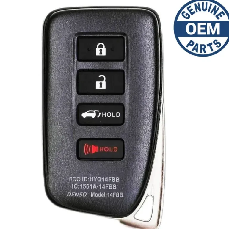 2020 Lexus RX350 Smart Key Fob PN: 89904-0E160, 89904-0E170, 89904-48C30