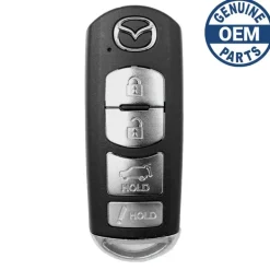 2015 Mazda CX-9 Smart Key Remote FCC ID: WAZX1T763SKE11A04 PN: TEY1-67-5RY, TEY1-67-5RYA