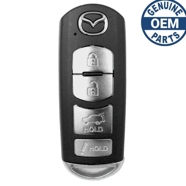 2015 Mazda CX-9 Smart Key Remote FCC ID: WAZX1T763SKE11A04 PN: TEY1-67-5RY, TEY1-67-5RYA
