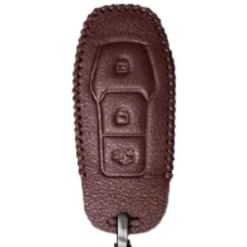 New Ford 3 Buttons Smart Key Leather Cover