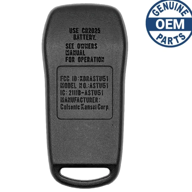2006 Nissan Quest Keyless Entry Remote KBRASTU51 28268-5Z210