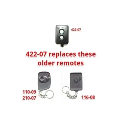 Omega 422-07 Keyless Entry alarm Remote Transmitter L2MAL41T